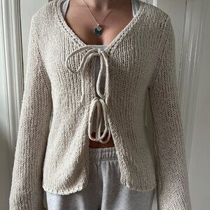 Princess Polly Tie Sweater